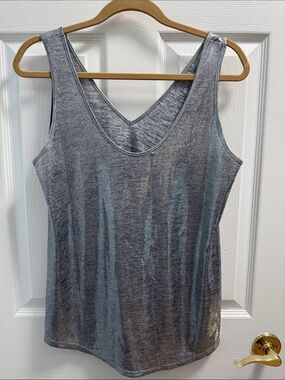 Classic Women's V-Neck Tank Top - Gray